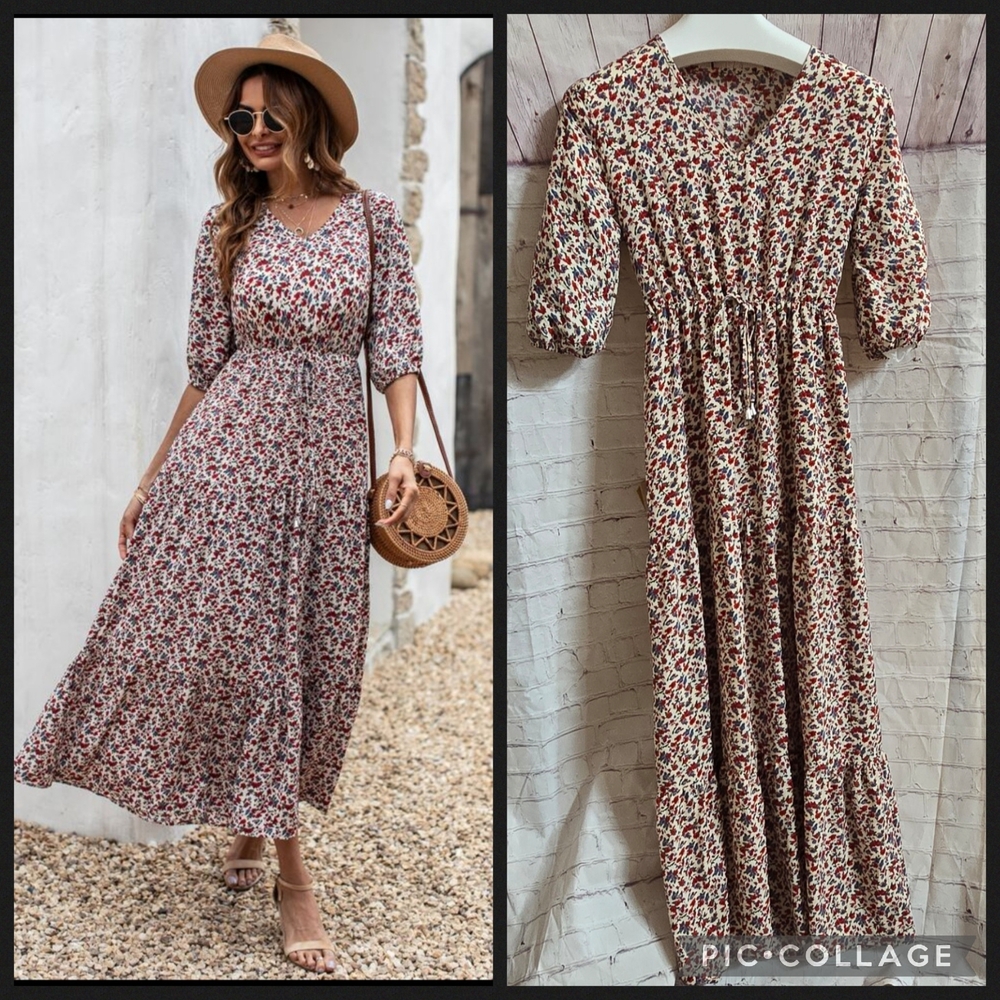 HYFVE FLORAL DRESS  Maxi Dress